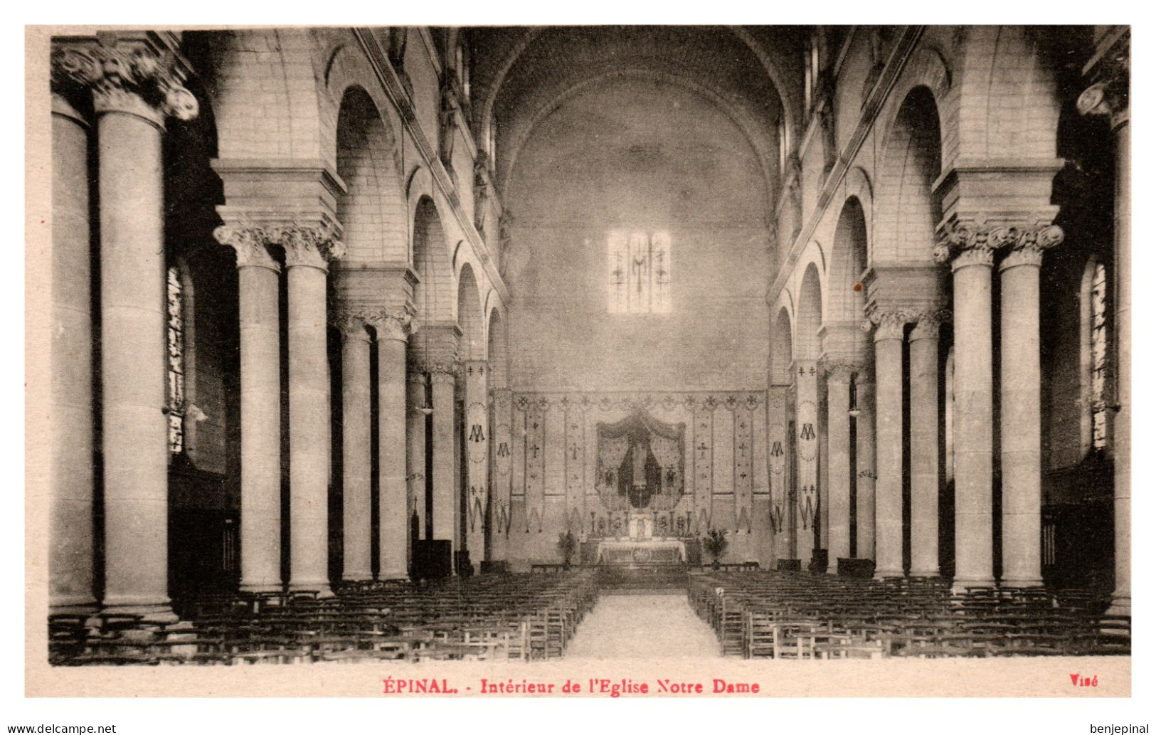 Epinal - Intérieur De L'Eglise Notre-Dame - Epinal