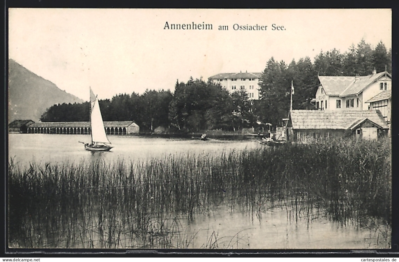 AK Annenheim Am Ossiacher See, Uferpartie  - Altri & Non Classificati