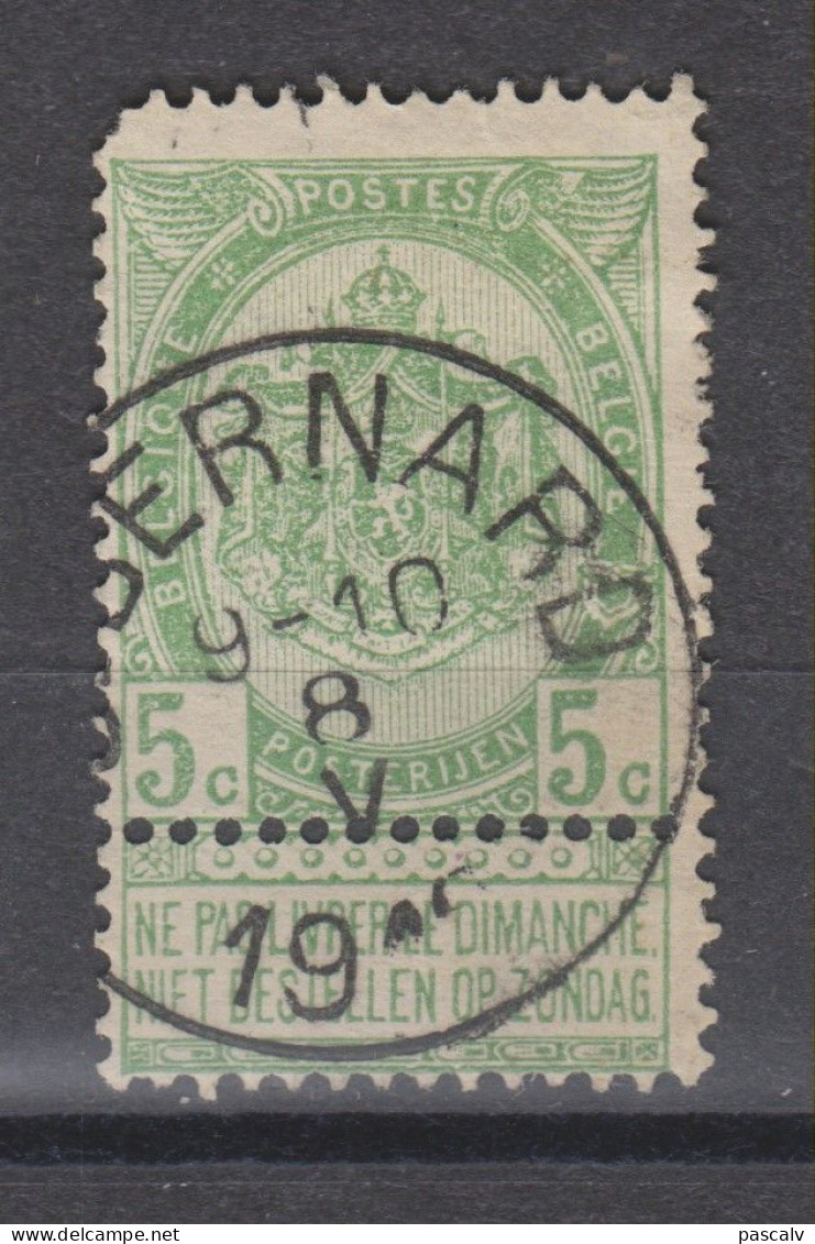 COB 56 Oblitération Centrale ST-BERNARD - 1893-1907 Armoiries
