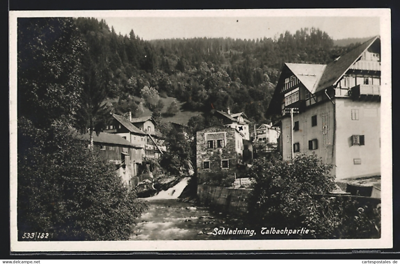 AK Schladming /Steiermark, Talbachpartie  - Autres & Non Classés