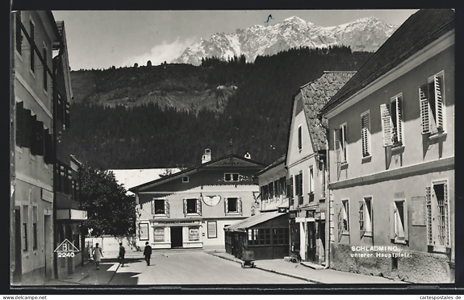 AK Schladming /Steiermark, Unterer Hauptplatz  - Autres & Non Classés