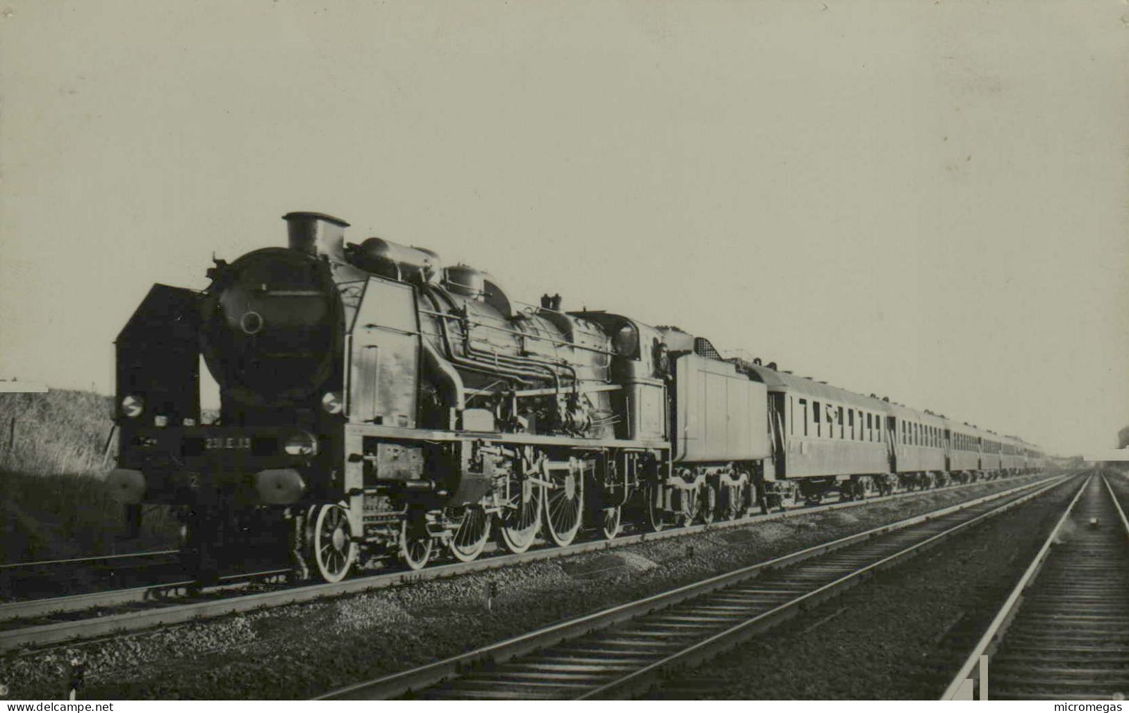 Locomotive à Identifier - Cliché J. Renaud - Treinen