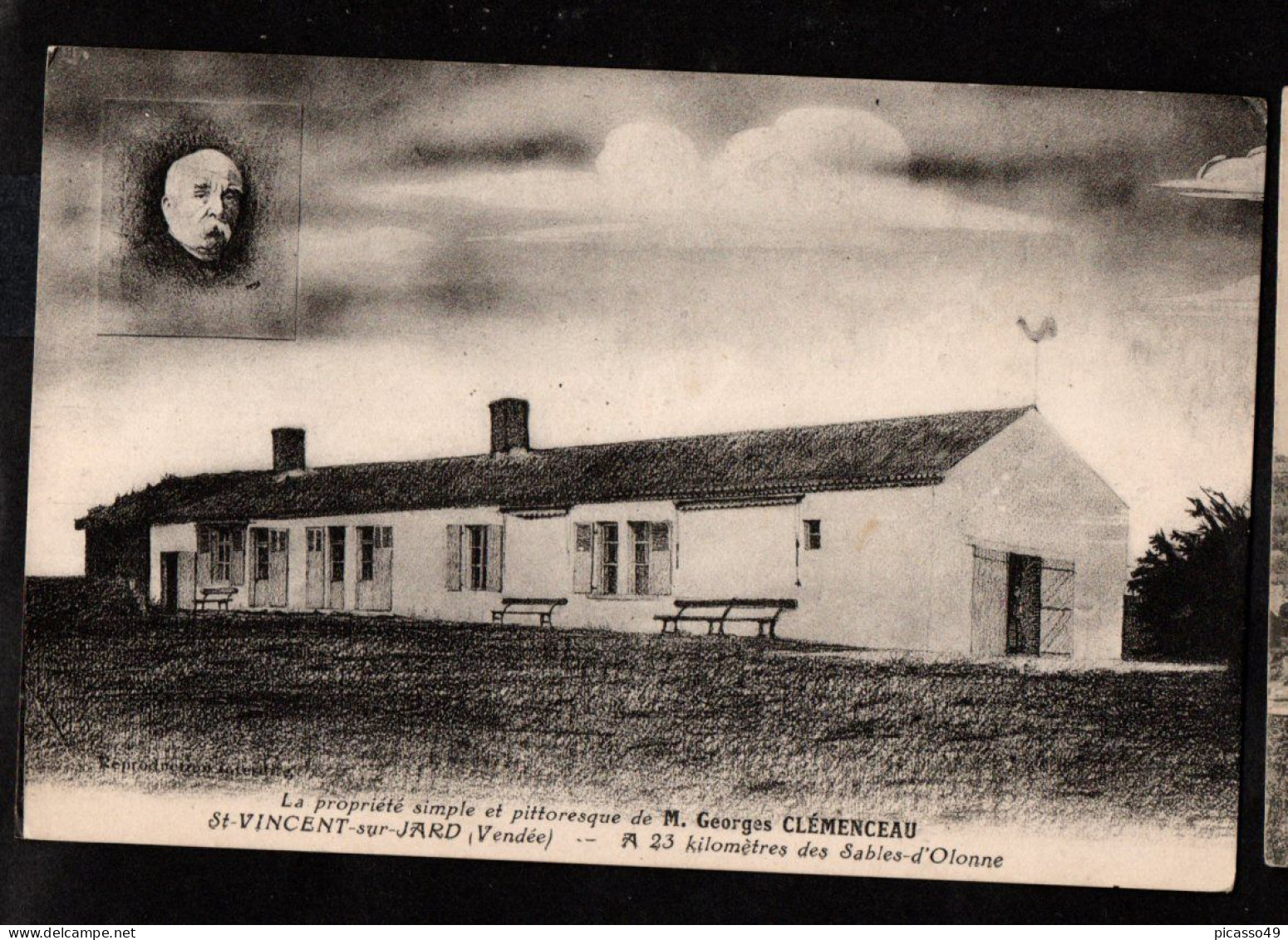 Vendée , St Vincent Sur Jard , La Propriété De Georges Clémenceau - Sonstige & Ohne Zuordnung