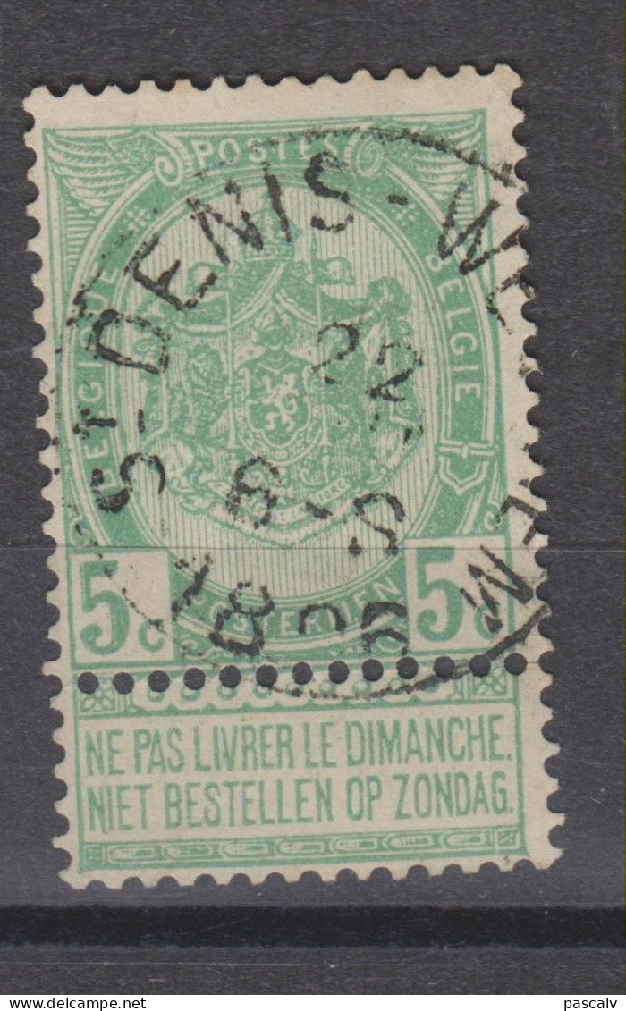 COB 56 Oblitération Centrale ST-DENIS-WESTREM - 1893-1907 Coat Of Arms