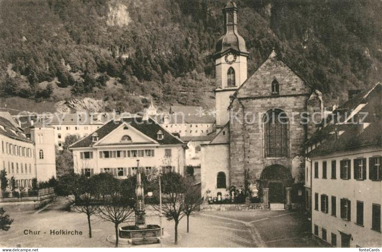 13114668 Chur GR Hofkirche Chur - Sonstige & Ohne Zuordnung