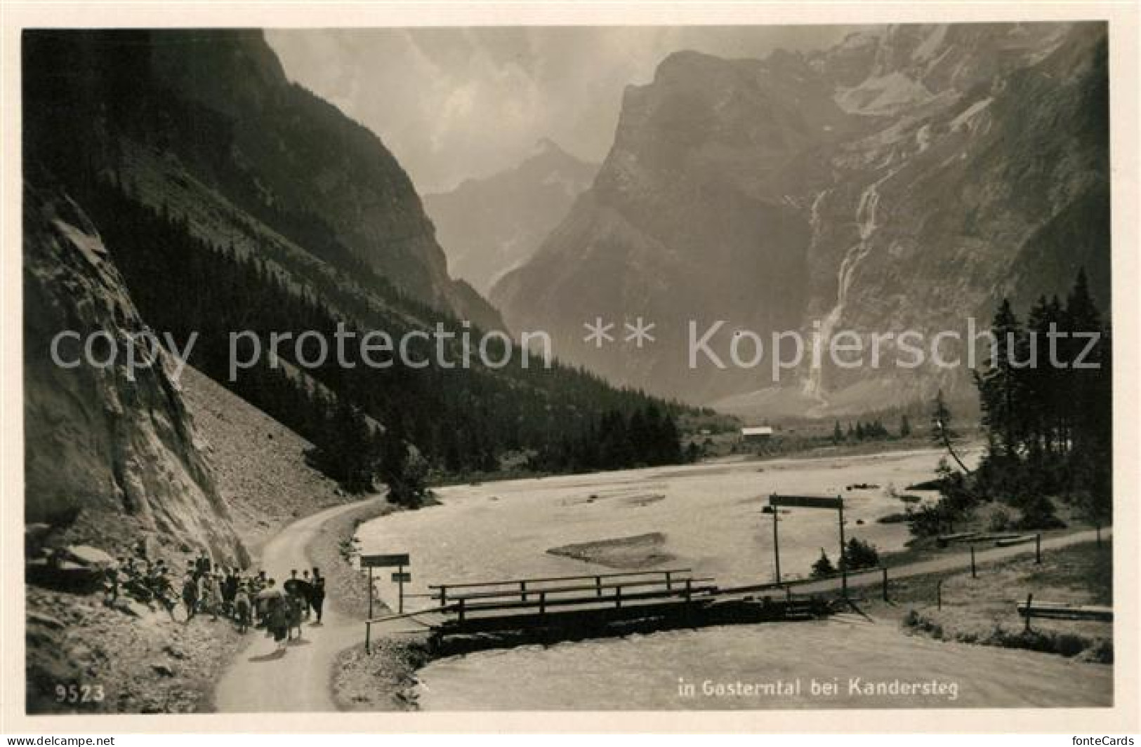 13114658 Kandersteg BE Landschaftspanorama Gasterntal Alpen Kandersteg - Altri & Non Classificati