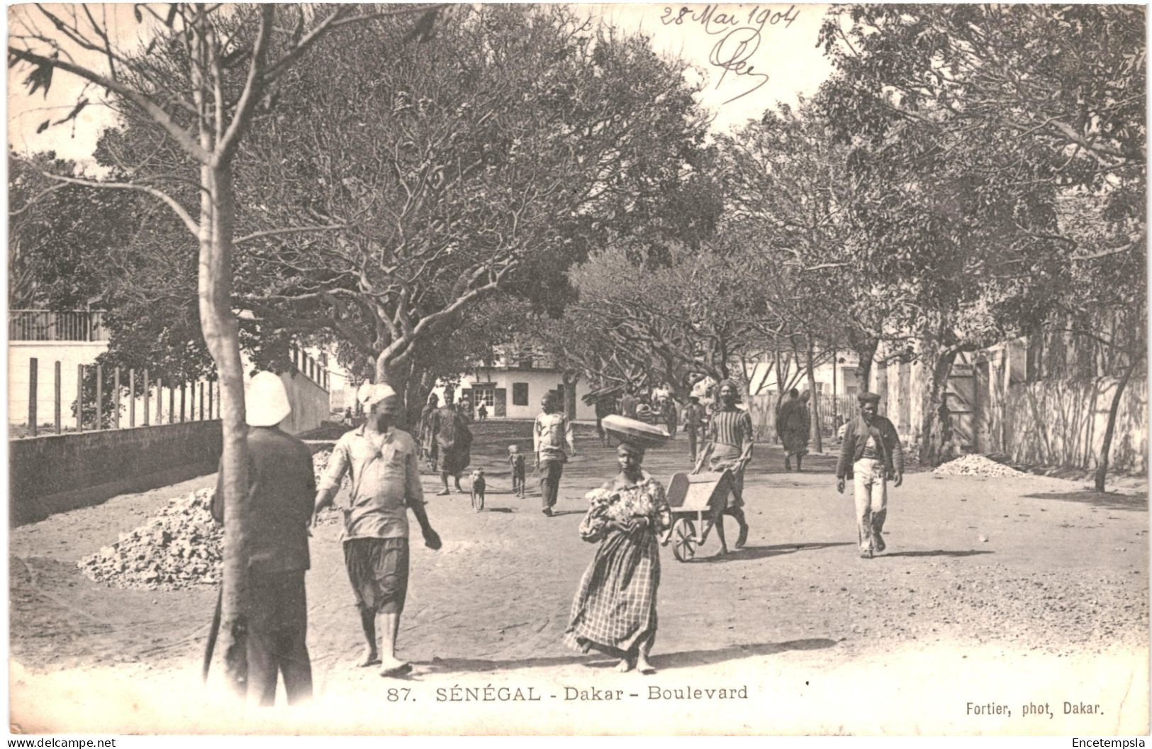 CPA Carte Postale Sénégal Dakar Boulevard   1904 VM80098ok - Senegal