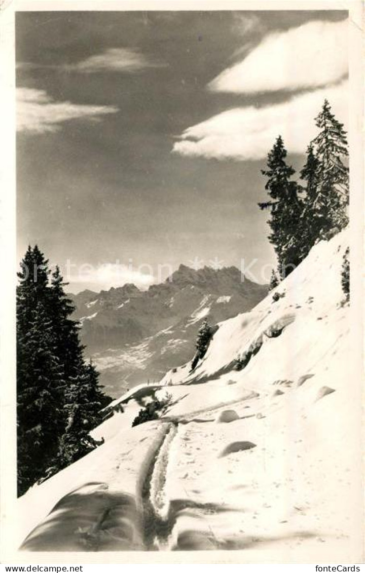 13114628 Leysin Landschaftspanorama Dents Du Midi Alpen Leysin - Sonstige & Ohne Zuordnung