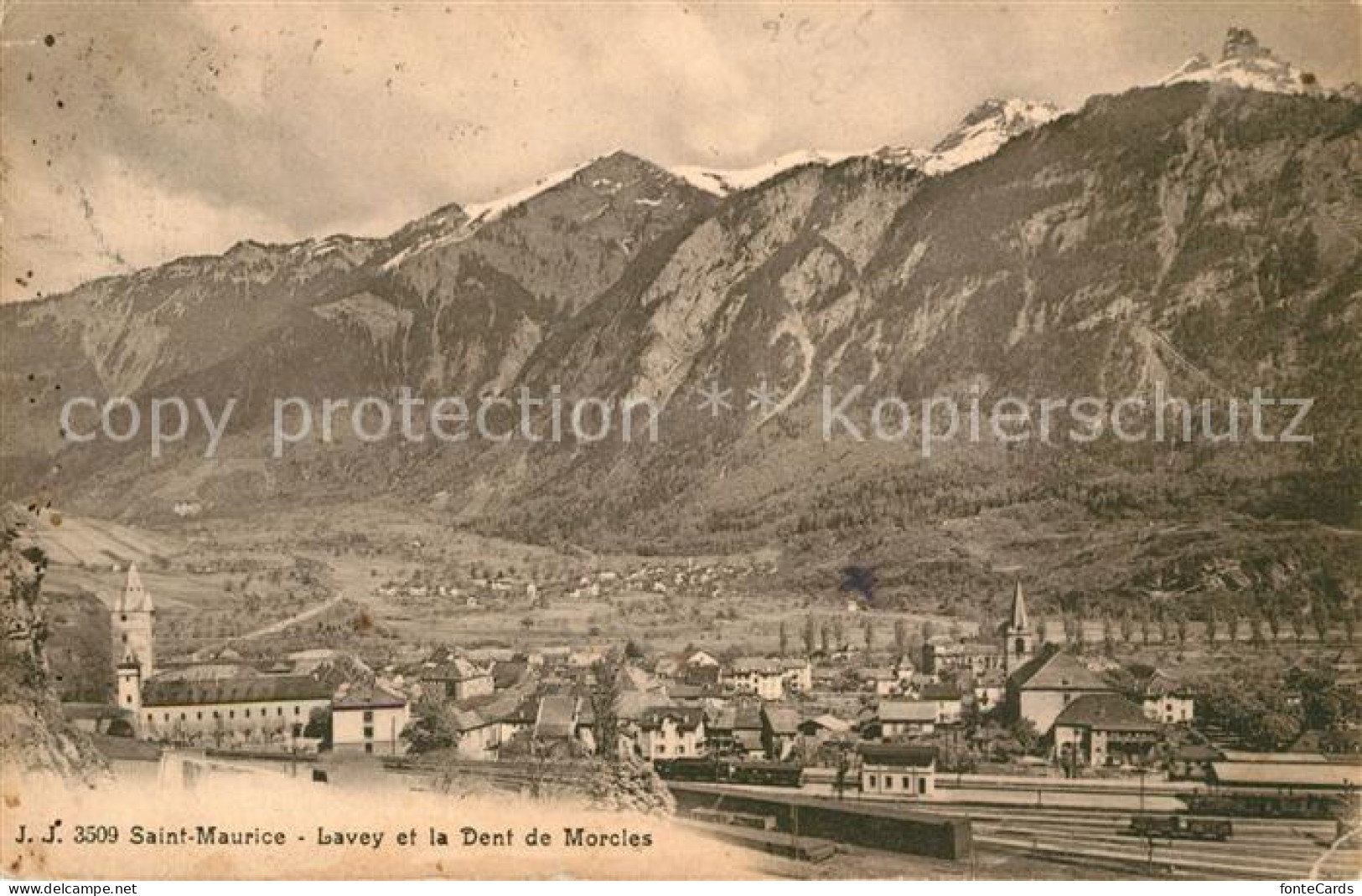 13114620 Lavey-les-Bains Et La Dent De Morcles Alpes Lavey-les-Bains - Sonstige & Ohne Zuordnung