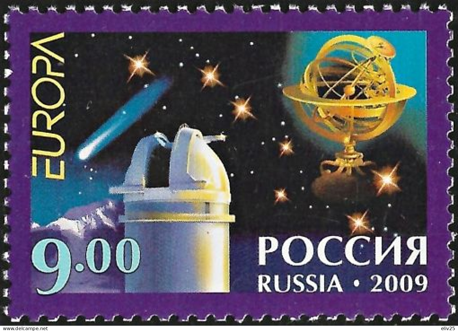 Russia 2009, Europa CEPT - 1 V. MNH - 2009