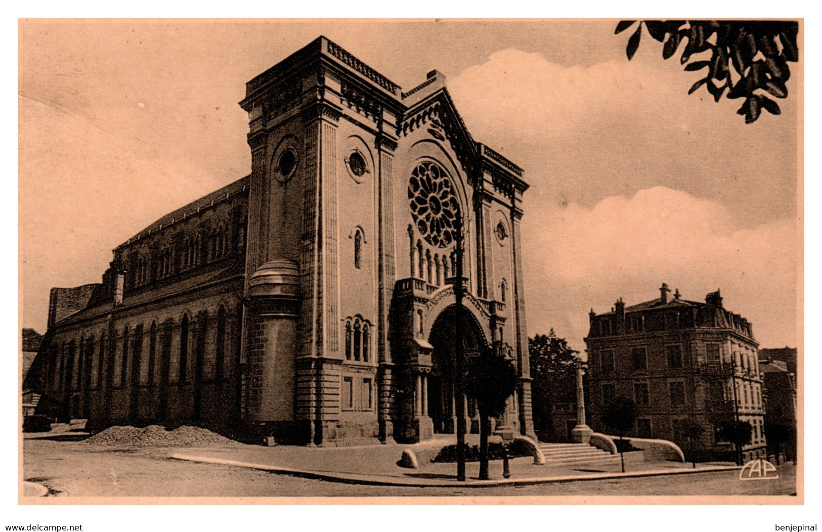 Epinal - Eglise Notre-Dame (vue 1) Glacée - Epinal