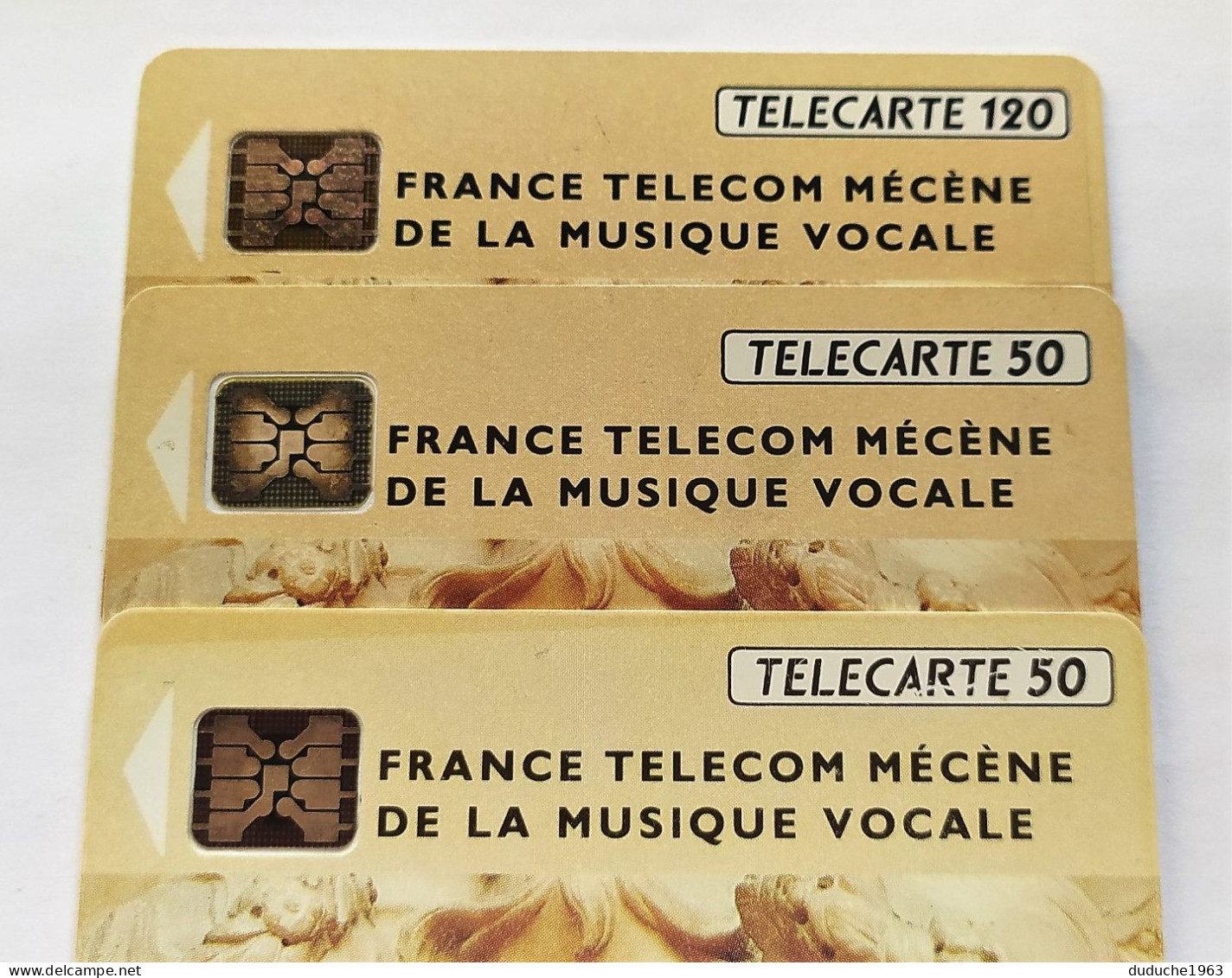 (Fauté) Télécarte France - Mécène La Musique Vocale - Unclassified