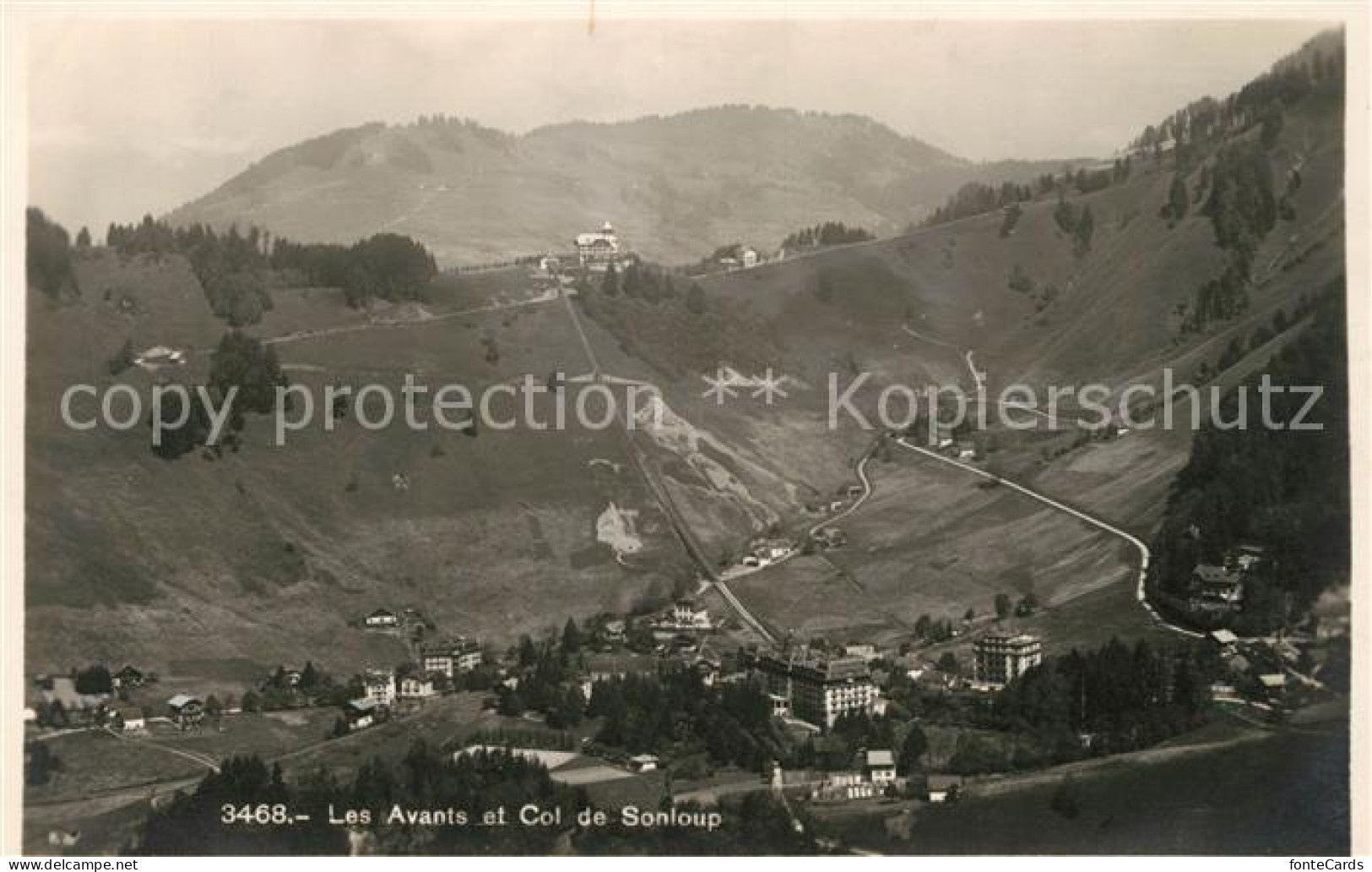 13114570 Les Avants Et Col De Sonloup Alpenpanorama Les Avants - Andere & Zonder Classificatie