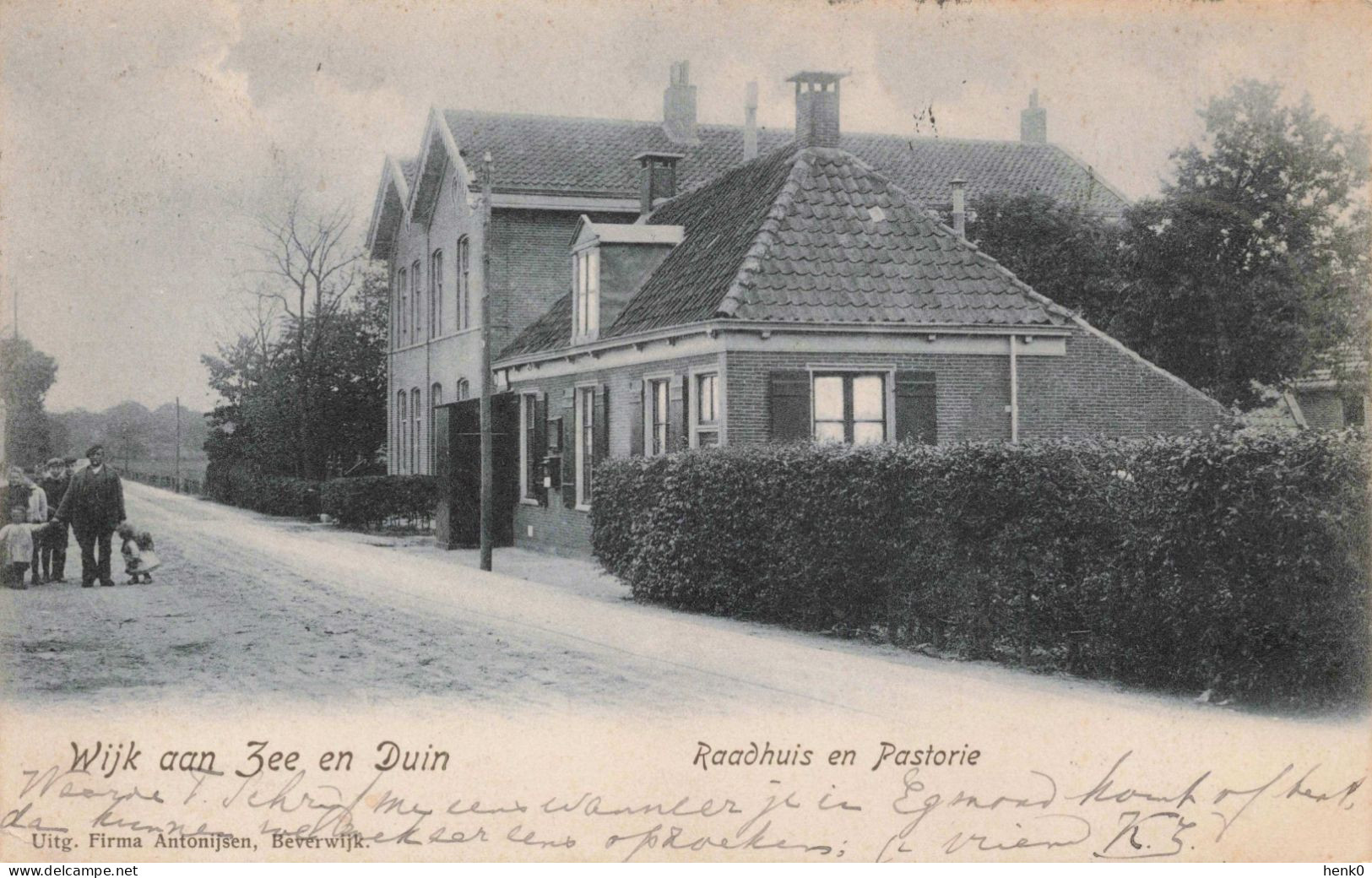 Wijk Aan Zee Raadhuis En Pastorie OB2089 - Wijk Aan Zee