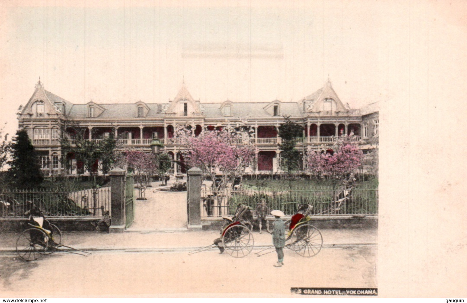 CPA - YOKOHAMA - Grand Hotel (cliché Avt 1900) ... - Yokohama