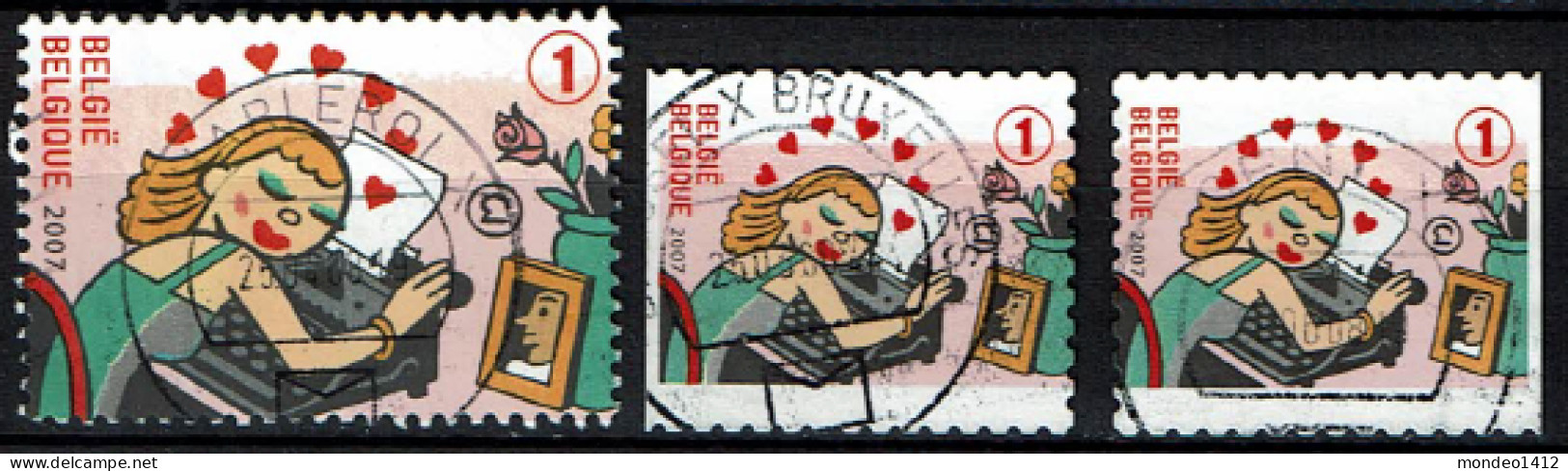 België OBP 3711,3716 - Schrijfmachines, Les Machines à écrire, Typewriters - Royal - Used Stamps