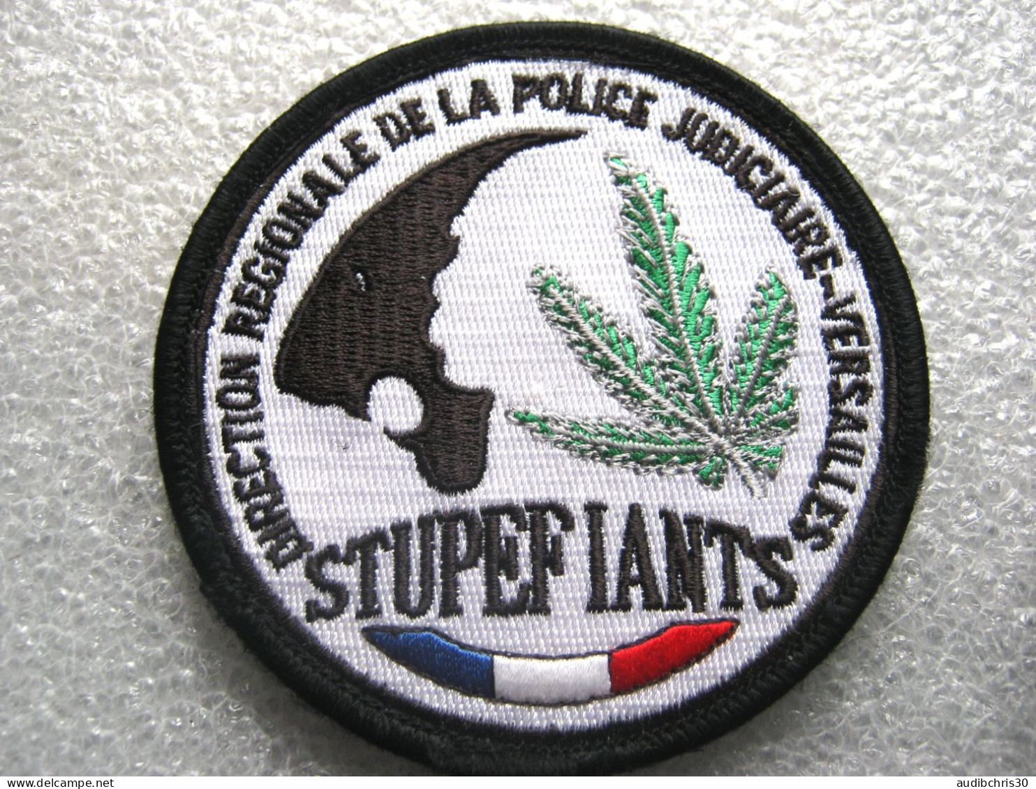 COLLECTION P.N LA DRPJ VERSAILLES BRIGADE DES STUPS SUR SCRATCH 90MM - Policia