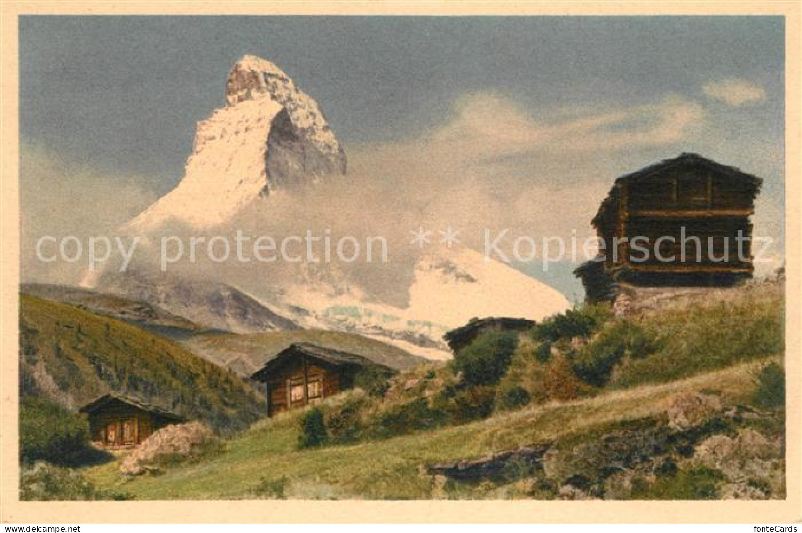 13114531 Winkelmatten Berghuetten Matterhorn Walliser Alpen Zermatt - Sonstige & Ohne Zuordnung