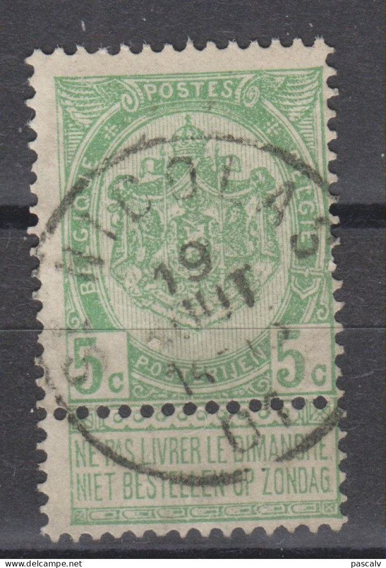 COB 56 Oblitération Centrale ST-NICOLAS - 1893-1907 Wappen