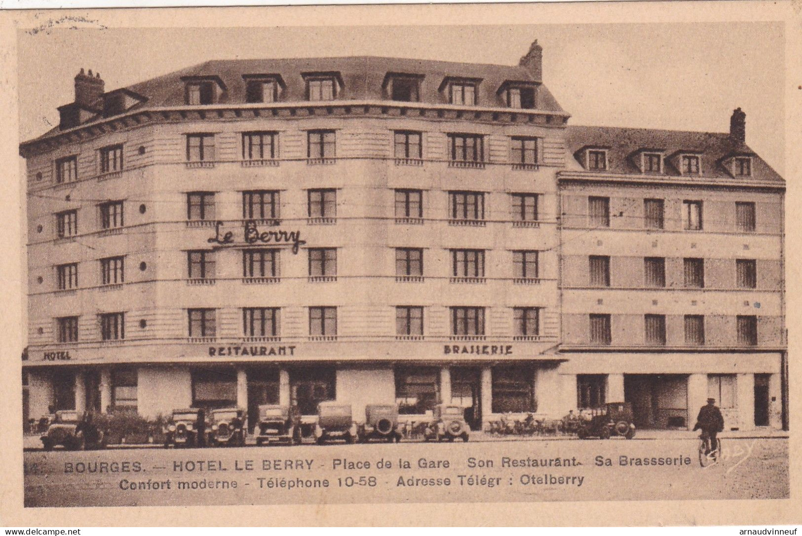 18-BOURGES HOTEL LE BERRY - Bourges