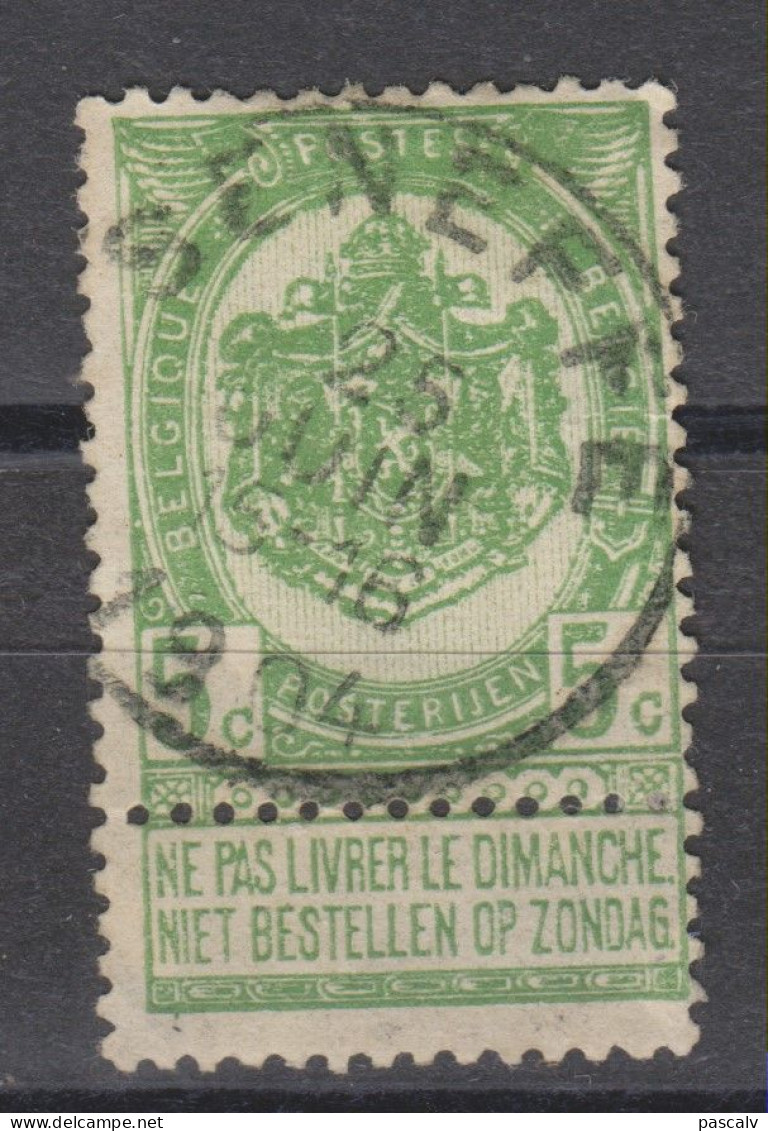 COB 56 Oblitération Centrale SENEFFE - 1893-1907 Wappen