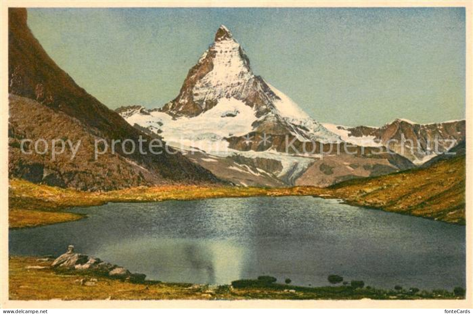 13114161 Zermatt VS Riffelsee Bergsee Matterhorn Gebirgspanorama Walliser Alpen  - Other & Unclassified