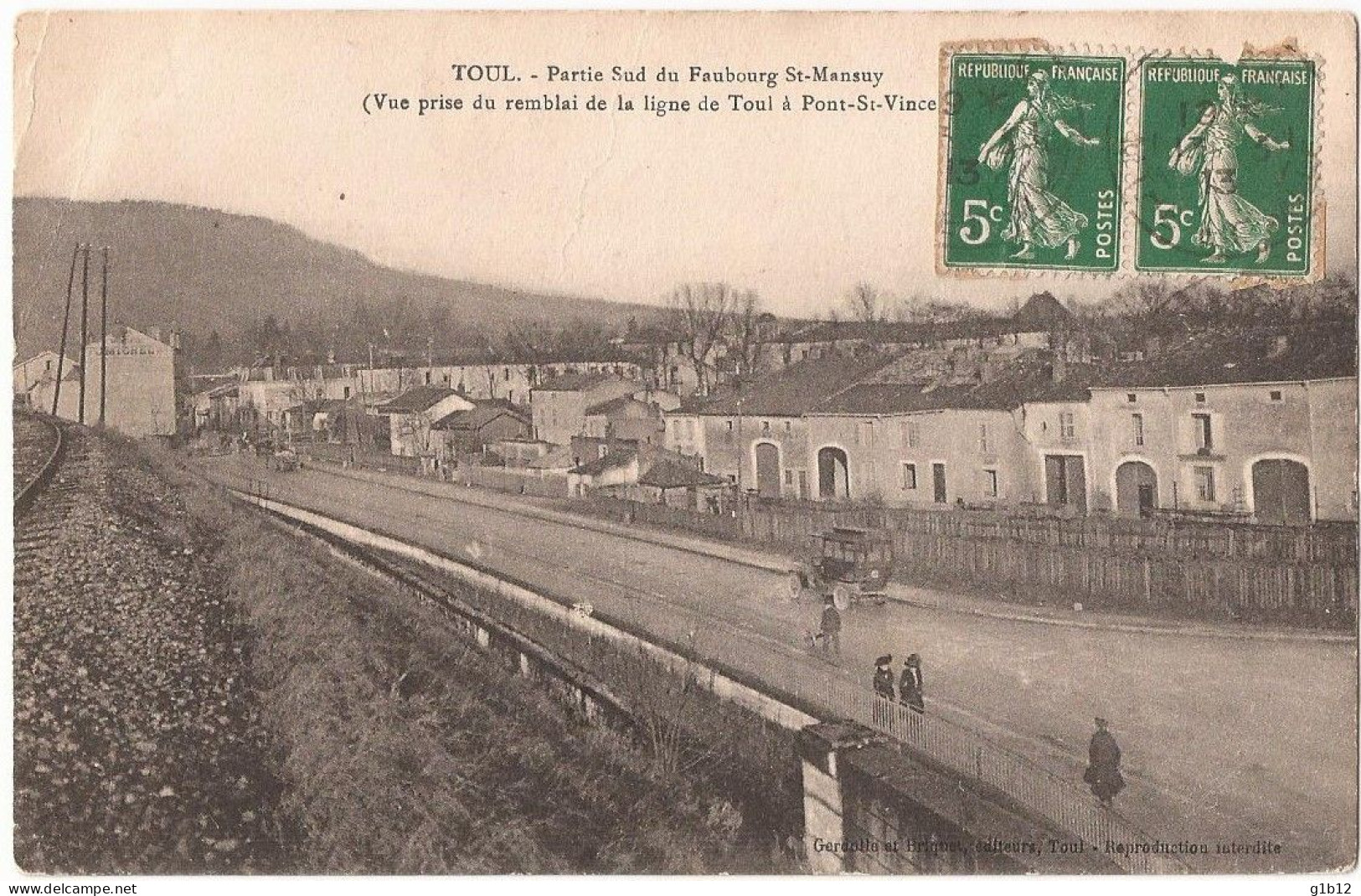 TOUL -  5  CARTES - Toul