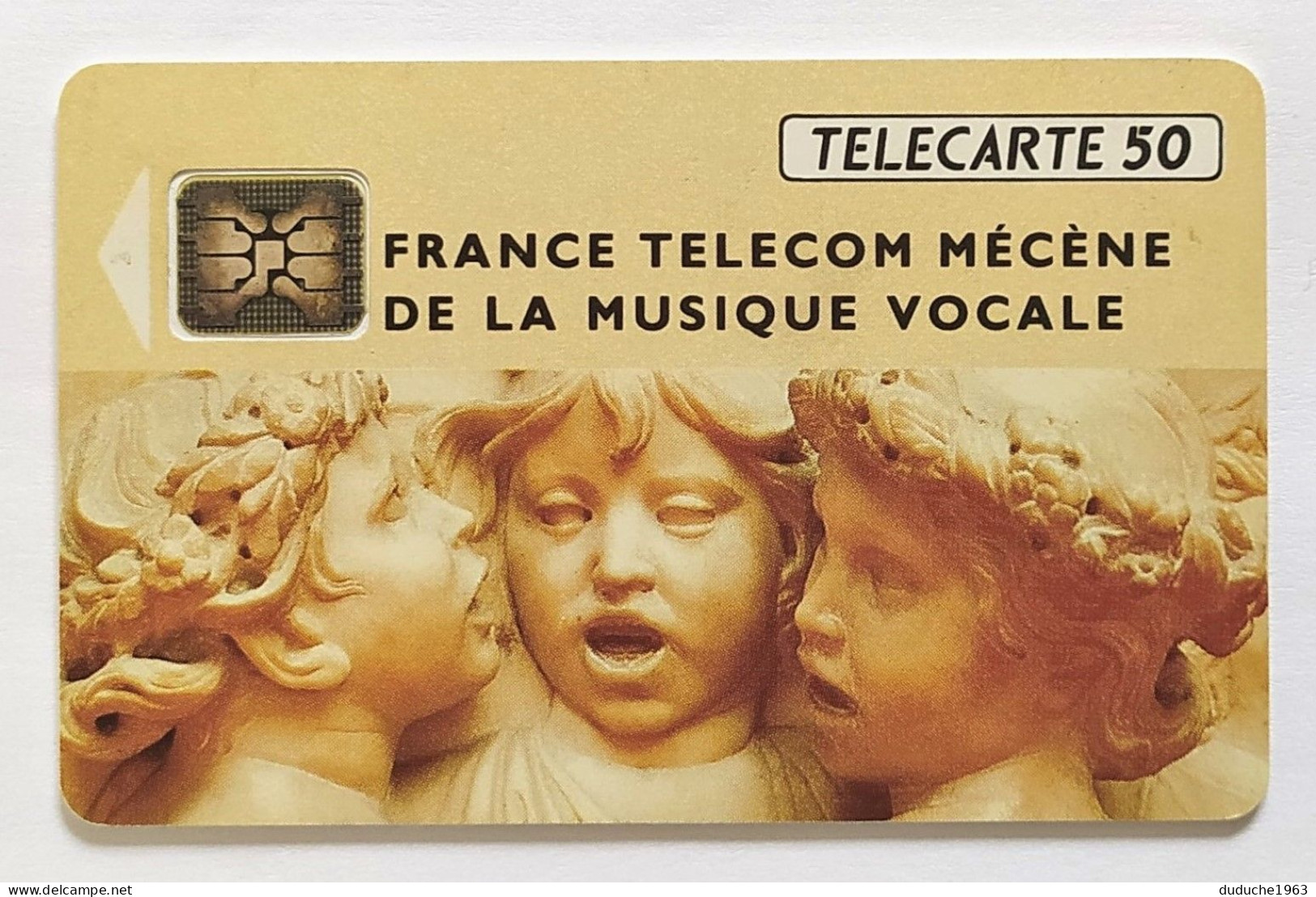 Télécarte France - Mécène La Musique Vocale - Ohne Zuordnung