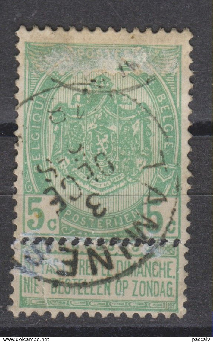 COB 56 Oblitération Centrale TAMINES - 1893-1907 Wappen