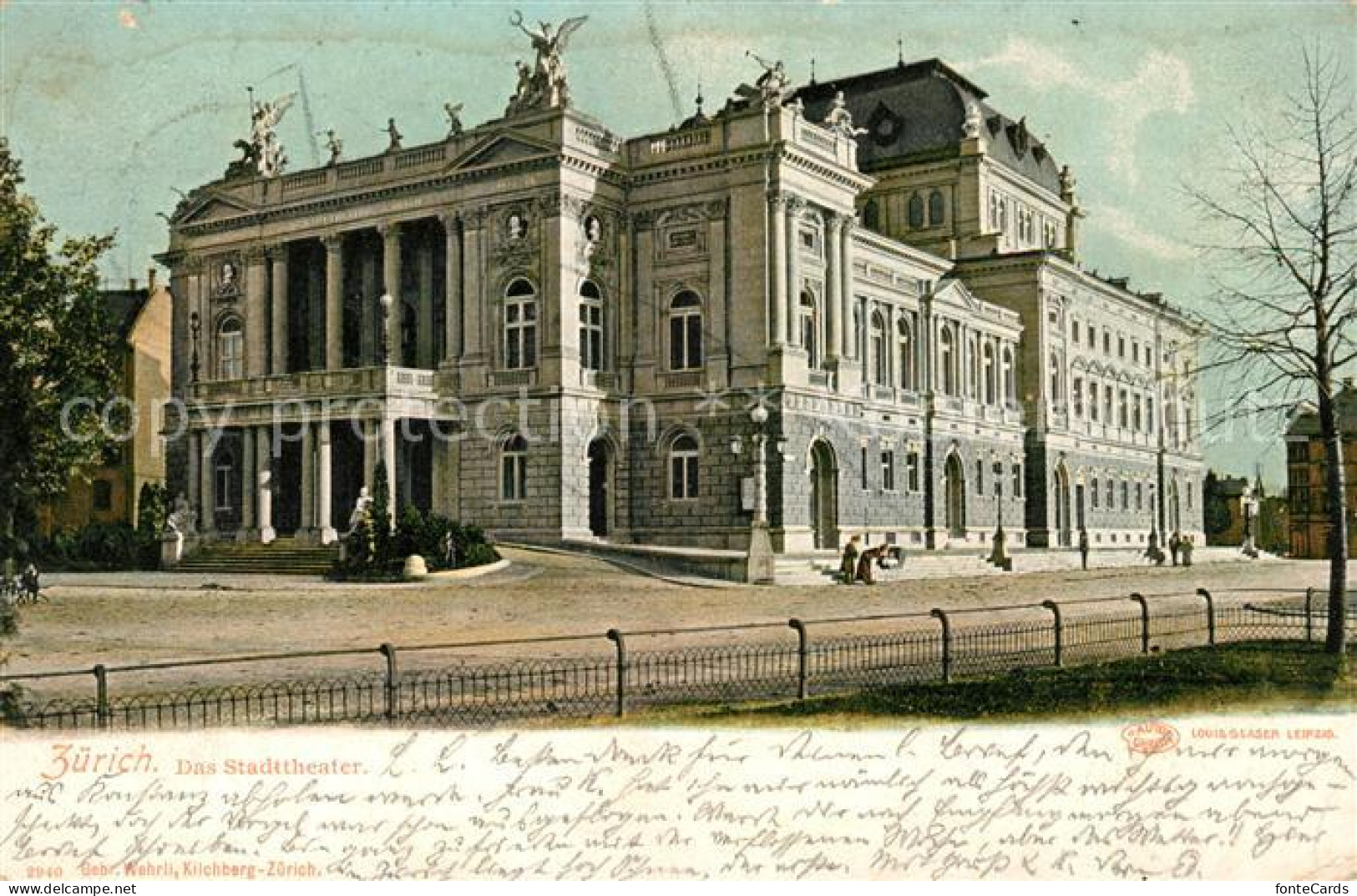 13113948 Zuerich ZH Stadttheater Zuerich - Altri & Non Classificati