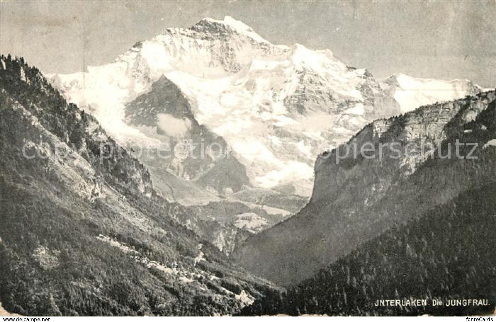 13113878 Interlaken BE Landschaftspanorama Jungfrau Berner Alpen Interlaken - Sonstige & Ohne Zuordnung