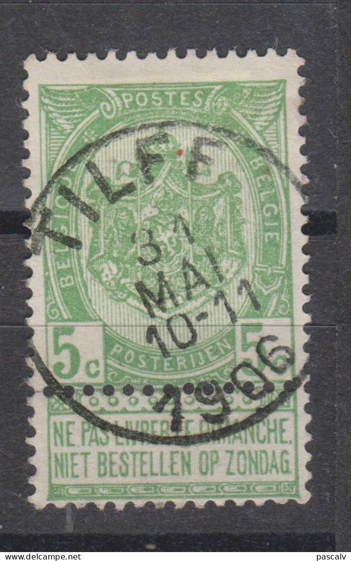 COB 56 Oblitération Centrale TILFF - 1893-1907 Coat Of Arms