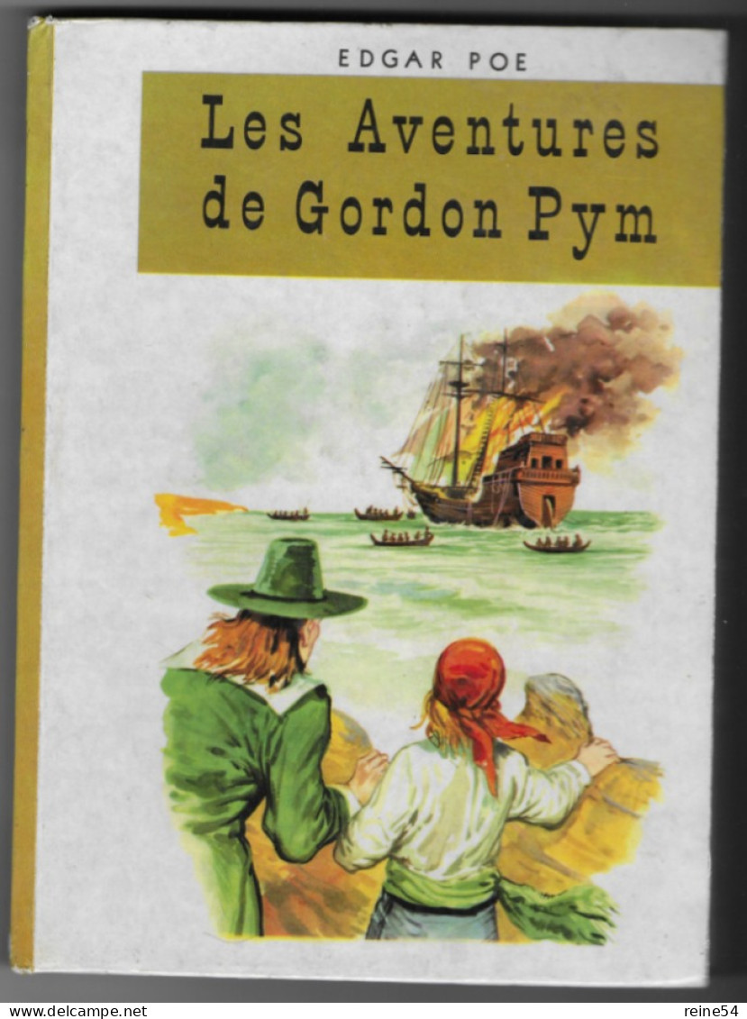 Les Aventures De Gordon Pym -Edgar POE 1960 Coll. Nouvelle Vogue - Autres & Non Classés