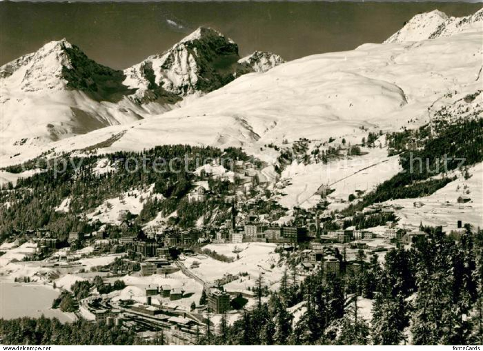 13113372 St Moritz GR Skigebiet Piz Julier Und Albana Albula Alpen St. Moritz - Sonstige & Ohne Zuordnung