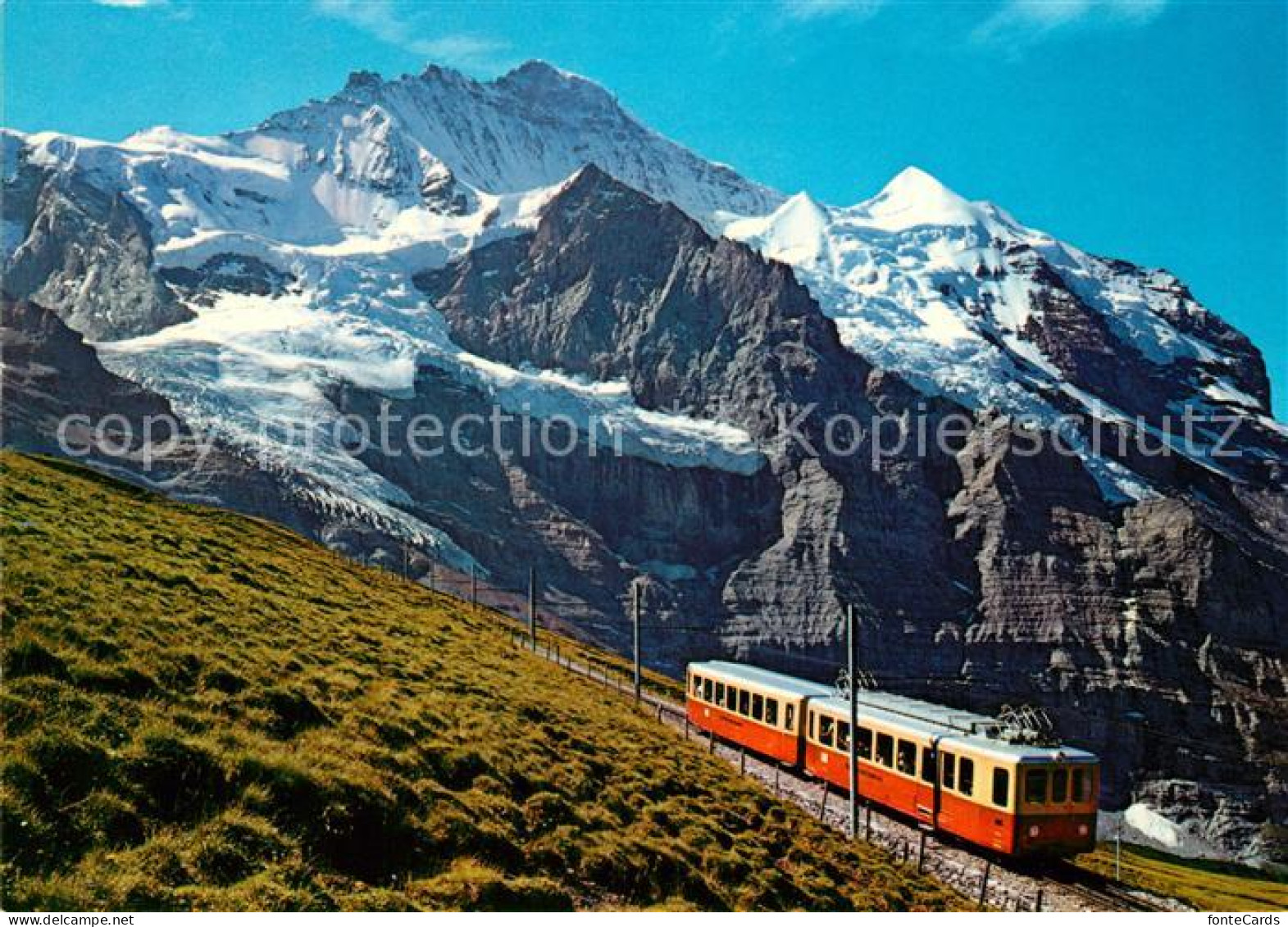 13112303 Jungfraubahn Kleine Scheidegg Jungfraujoch Jungfrau Jungfraubahn - Autres & Non Classés