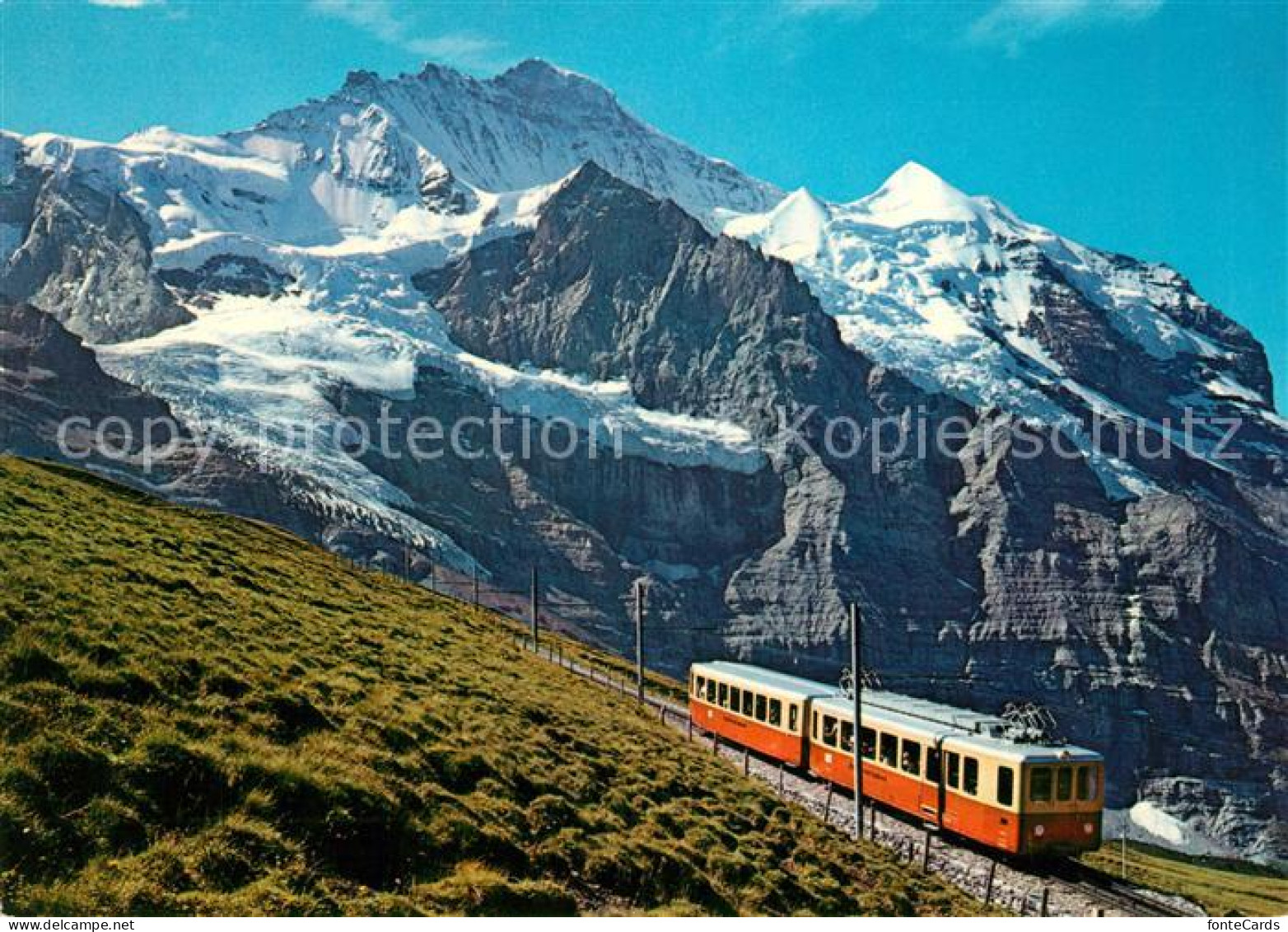13112202 Jungfraubahn Kleine Scheidegg Jungfraujoch Jungfrau Jungfraubahn - Otros & Sin Clasificación