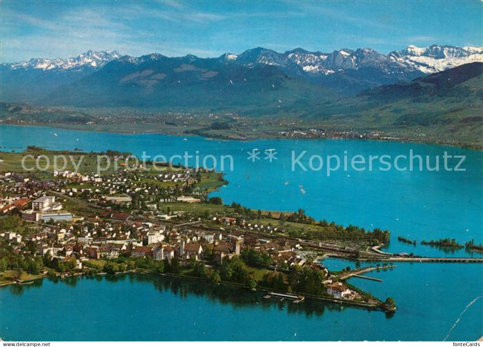 13109242 Rapperswil SG Fliegeraufnahme Glarner Alpen Rapperswil SG - Other & Unclassified