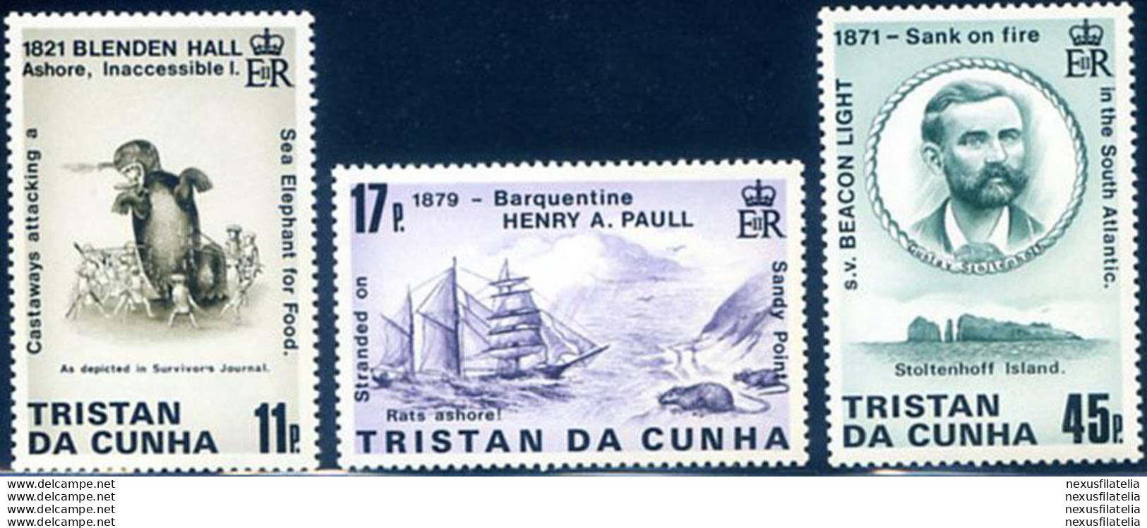 Naufragi 1987. - Tristan Da Cunha