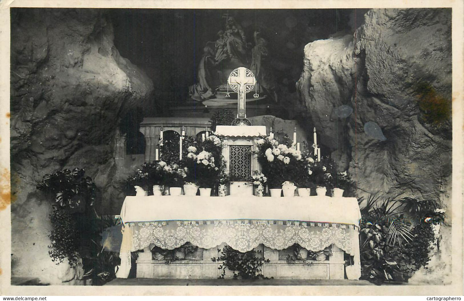 Hungary Budapest Mount St Gellert Rock Church Main Altar - Hungary