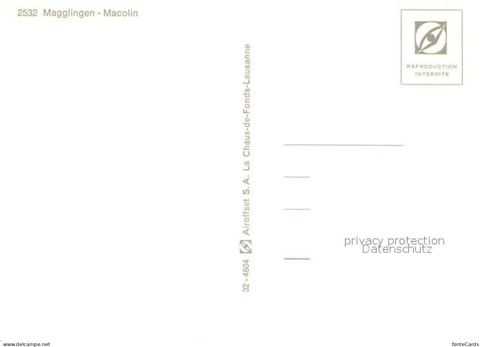 13105342 Magglingen Fliegeraufnahme Magglingen - Altri & Non Classificati