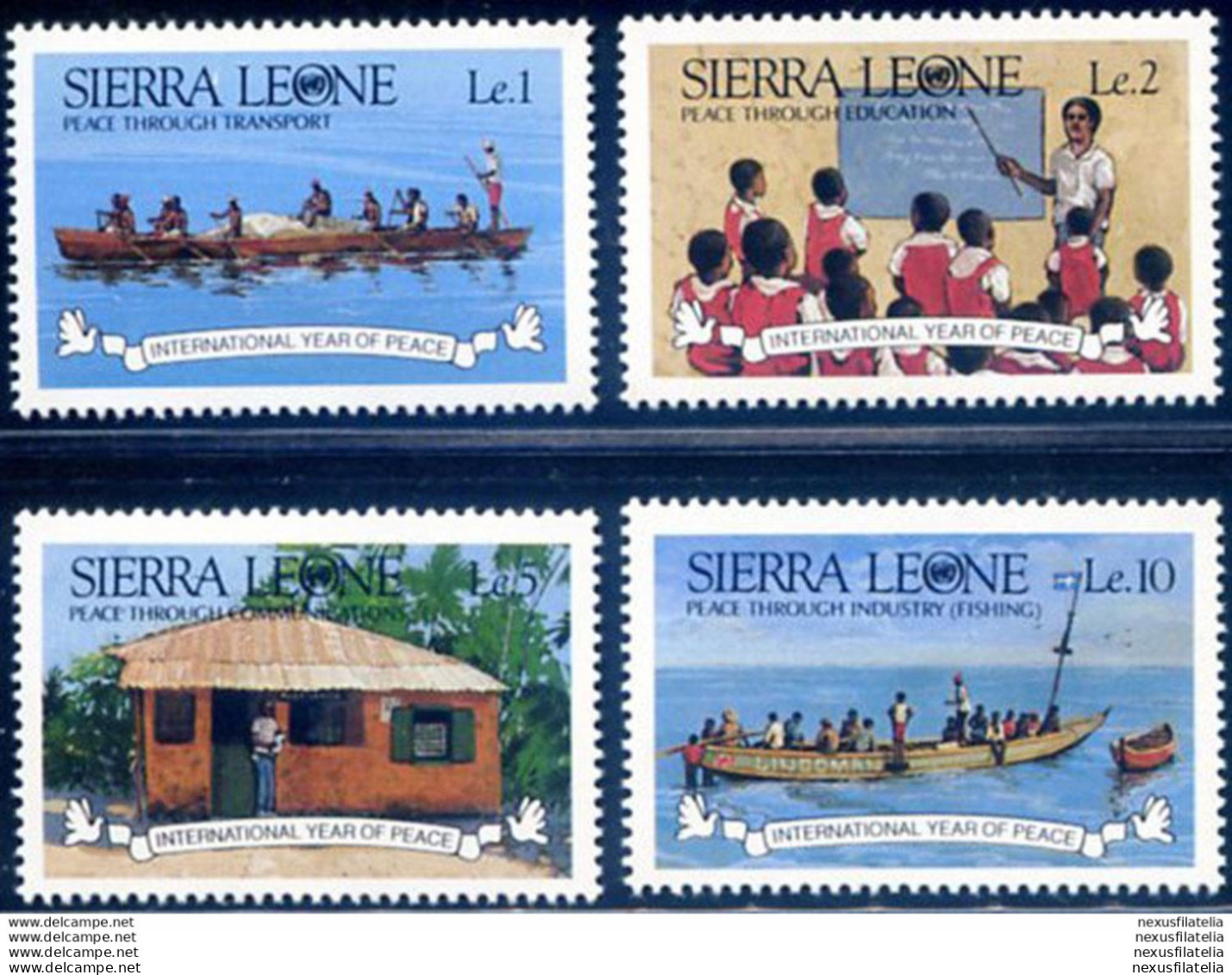 Anno Della Pace 1986. - Sierra Leone (1961-...)