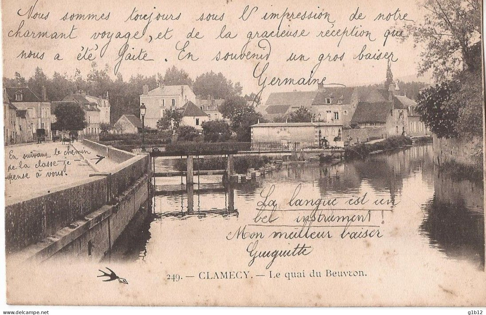 CLAMECY - 6 CARTES - Clamecy