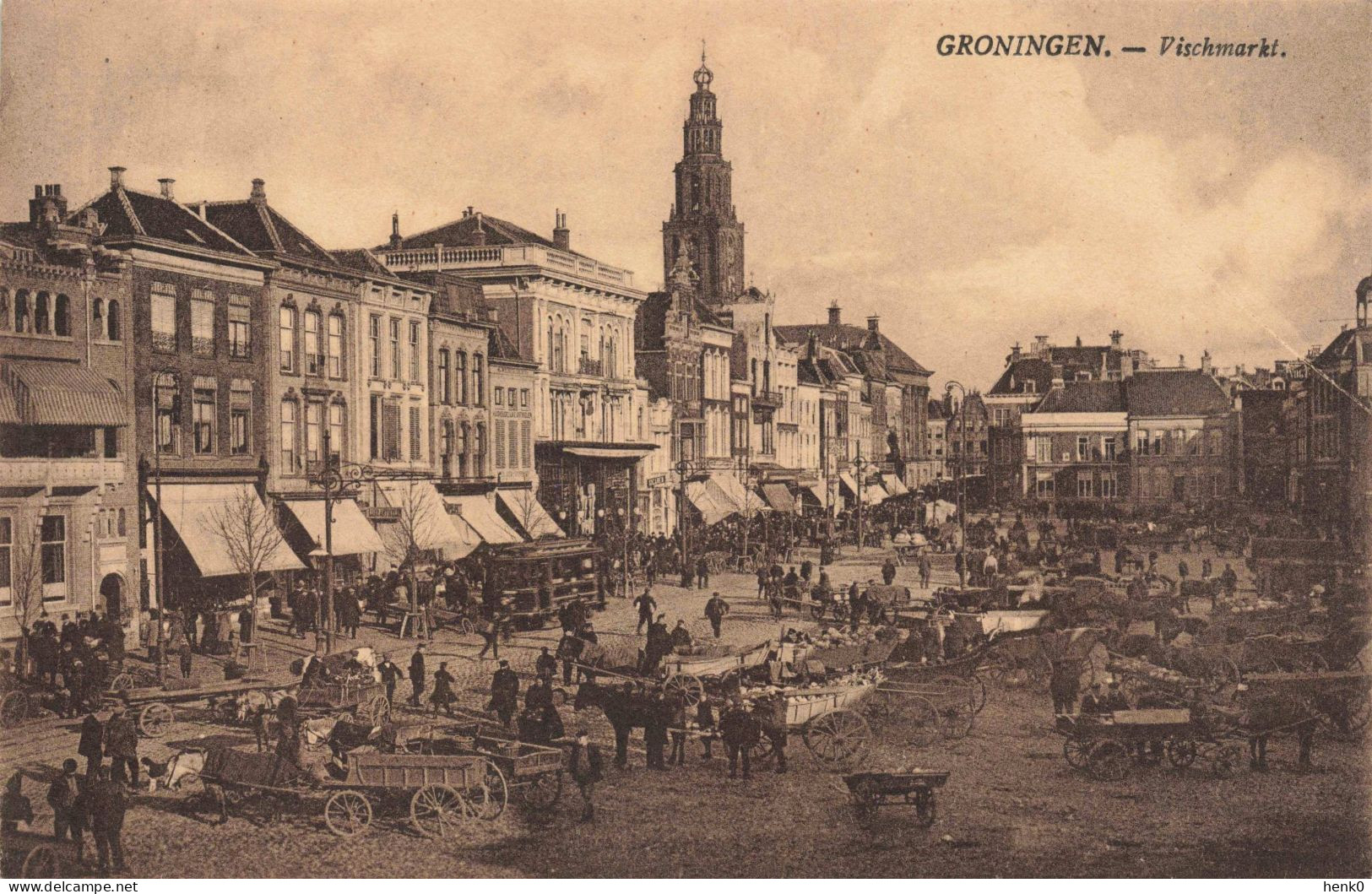 Groningen Vischmarkt OB2097 - Groningen