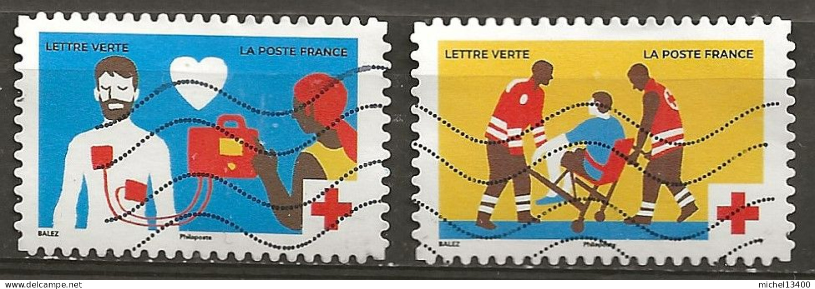 Année 2023 Croix Rouge - Used Stamps