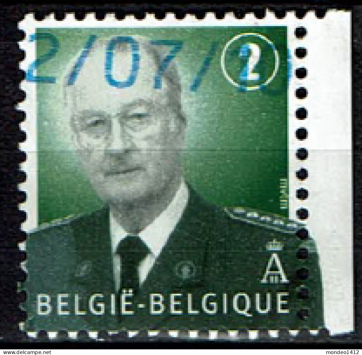 België OBP 3696 - Dynastie Roi King Koning Albert II MVTM - Usados