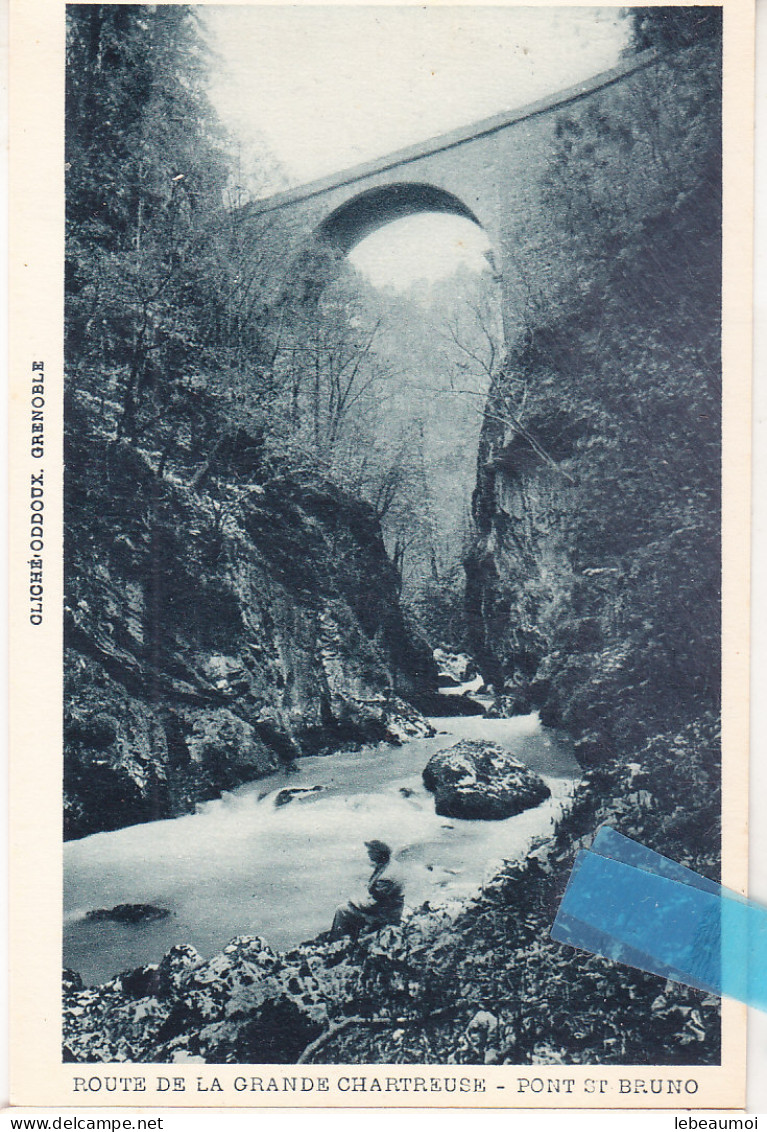 Nyy-  38 Isère  Cpa  PONT BRUNO  - Chartreuse