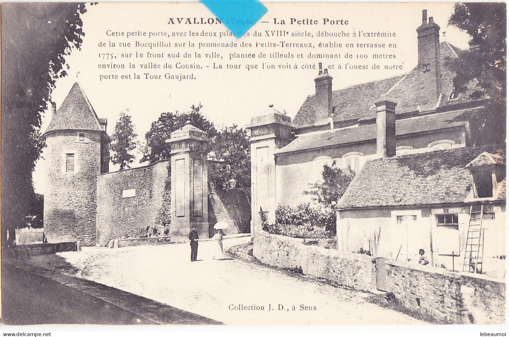 Nyy- 89 Yonne  Cpa  AVALLON Peti - Avallon