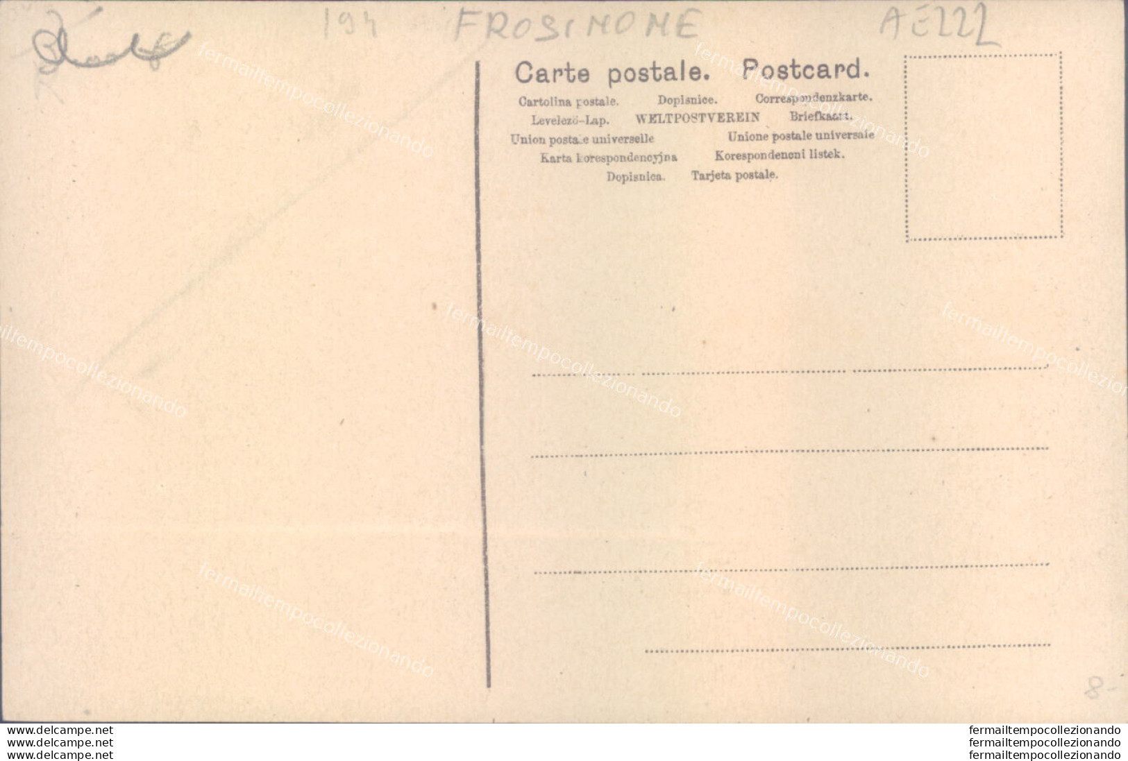 Ae222 Cartolina R.polverifio Sul Liri Paratoie Di Presa Provincia Di Frosinone - Frosinone