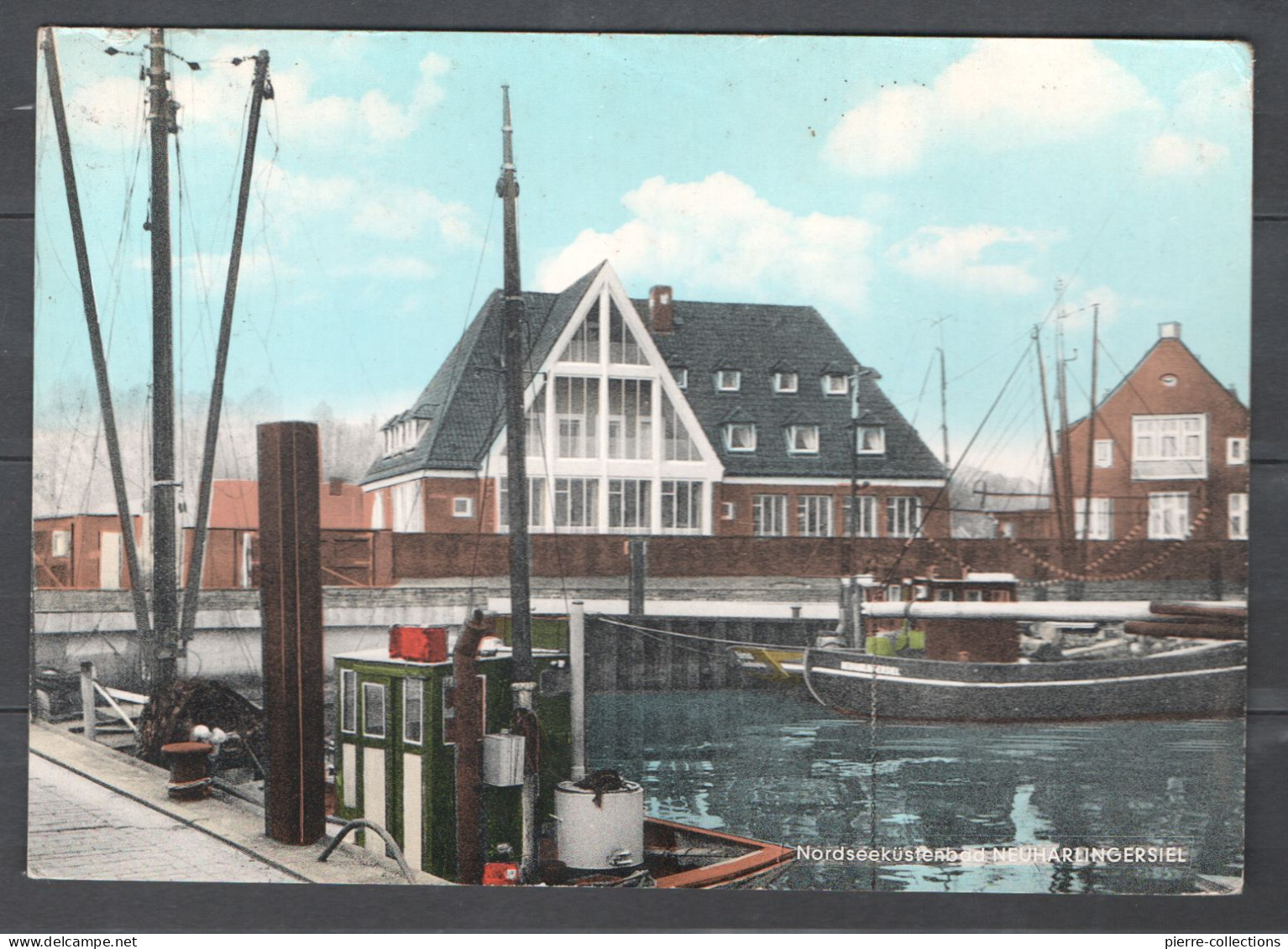 Neuharlingersiel - Allemagne - Hôtel Restaurant Mingers - Port - Bateau - Andere & Zonder Classificatie