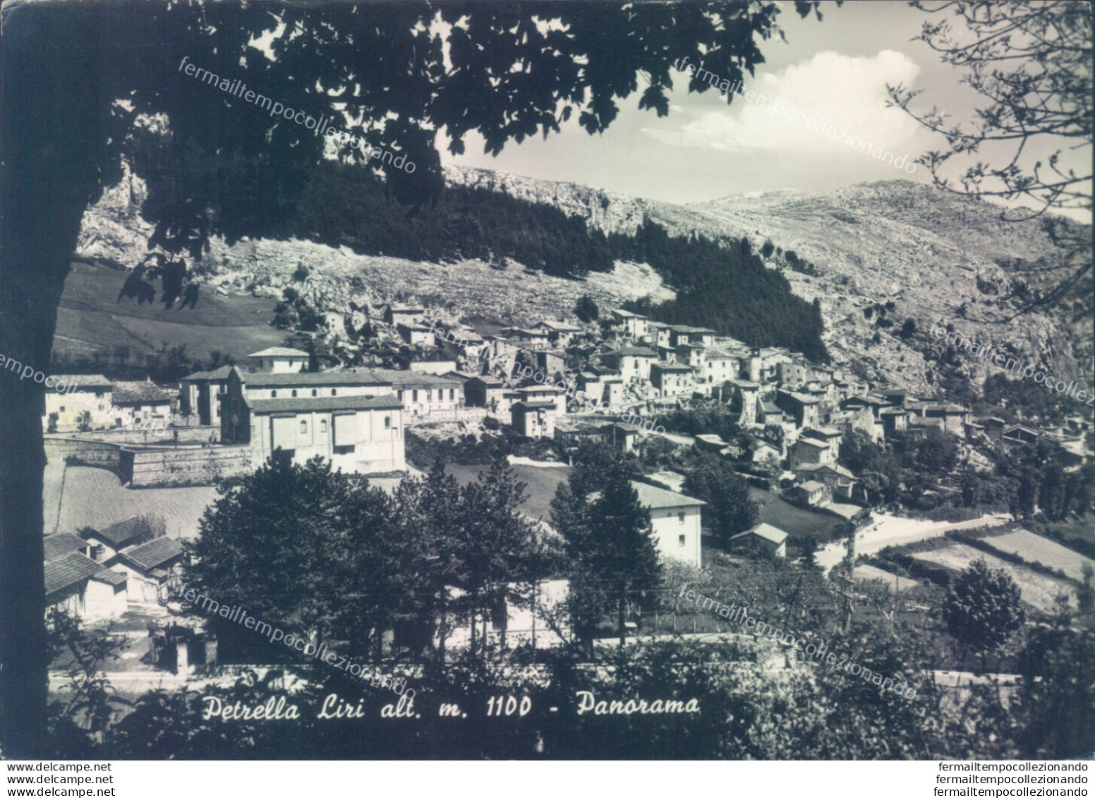 Ab489 Cartolina Pretella Liri Panorama Provincia Di Frosinone - Frosinone